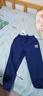 361°童裝 兒童長(cháng)褲25秋季男女童3-14歲校園針織運動(dòng)彈力長(cháng)褲 藍130 曬單實(shí)拍圖