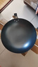 金存章丘炒鍋鐵鍋無(wú)涂層家用炒菜鍋圓底不易粘老式鍛打熟鐵鍋已開(kāi)鍋 曬單實(shí)拍圖