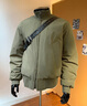 Shelley Jones美式短款飛行夾克羽絨服男冬季2025新款御寒保暖立領(lǐng)痞帥潮流外套 軍綠色 XL [推薦120-140斤] 曬單實(shí)拍圖
