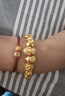 周生生 足金Charme串珠佛陀黃金轉運珠男女情侶金珠88261C定價(jià) 曬單實(shí)拍圖
