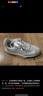 愛(ài)步（ECCO）新款復古德訓鞋厚底板鞋女 街頭球鞋272833 灰白色/白色36 曬單實(shí)拍圖