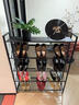 L&S鞋架門(mén)口簡(jiǎn)易鞋柜宿舍多層出租房室收納置物鞋架ZW300 黑五層70 曬單實(shí)拍圖