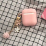 蘋(píng)果藍牙耳機保護套 適用于airpods1/2/3/4/5代 Airpods保護套ios耳機殼 【少女粉】經(jīng)典高級素色 少女粉【送櫻花掛飾】+opp袋獨立包裝 Airoids 3【4代】 曬單實(shí)拍圖