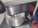 志高廚師機家用揉面機小型全自動(dòng)和面機多功能蛋清奶油打發(fā)器攪拌面粉活面 黑色1200W丨 5L 容量丨雙桶套餐 曬單實(shí)拍圖
