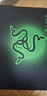 雷蛇（Razer）小鼠標墊游戲加厚鎖邊防水耐用筆記本吃雞墊cf蛇墊速度版細面 雷蛇細面 285*320*4mm 曬單實(shí)拍圖
