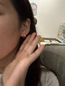 DAVA奧特萊斯清倉特價(jià)18K金高級鋯石紅豆耳釘耳環(huán)輕奢氣質(zhì)耳飾女配飾 320鋯石紅豆耳釘 曬單實(shí)拍圖