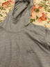ARC'TERYX始祖鳥(niǎo) IONIA MERINO WOOL HOODY 舒適 男子 羊毛長(cháng)袖T恤 SOLITUDE HEATHER/隱秘灰 M 曬單實(shí)拍圖