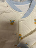 婧麒新生嬰幼兒衣服秋冬保暖夾棉連體衣小月齡寶寶無(wú)骨外出哈衣秋 云朵小熊【40g棉連體衣】 80cm  【9-18個(gè)月建議體重8.5-10kg】 曬單實(shí)拍圖