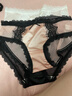 FitonTon3條冰絲內褲女性感純欲女士?jì)妊澙俳z透氣比基尼三角短褲 曬單實(shí)拍圖