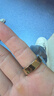 三星 Samsung Ring 智能戒指/智能指環(huán)/精確的睡眠監測/持久續航/適配三星三折疊 11號 鈦金 男女戒指 曬單實(shí)拍圖