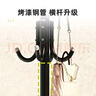 安爾雅衣帽架鐵藝衣架落地臥室立式簡(jiǎn)易掛衣架室內晾衣服 黑色12鉤 曬單實(shí)拍圖