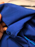 京多夢2025春秋新款克萊因藍(lán)色長袖襯衫外套女法式氣質(zhì)寬松休閑百搭上衣 深藍(lán)色 M （100-115斤） 曬單實拍圖