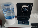 奧克斯（AUX）即熱式飲水機家用小型臺式桌面智能速熱飲水機桶裝水直飲機器 黑白色【適用多種桶裝水】 即熱型 曬單實(shí)拍圖