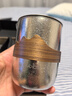 美廚（MAXCOOK）便攜茶具套裝 純鈦旅行茶杯快客杯戶(hù)外泡茶功夫茶杯茶壺 MCTC6025 曬單實(shí)拍圖