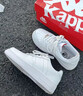 KAPPA卡帕女鞋厚底板鞋女2025秋冬新款軟底休閑鞋子女百搭運動(dòng)小白鞋女 鷺羽白 36 (225mm) 曬單實(shí)拍圖