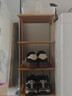 全品屋楠竹鞋架簡(jiǎn)易門(mén)口入戶(hù)柜多層家用宿舍小置物架子收納多功能儲物盒 曬單實(shí)拍圖
