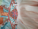班喜迪漢服女童連衣裙夏裝新中式兒童公主裙子寶寶周歲禮服夏季國風(fēng)唐裝 橘色 110 曬單實(shí)拍圖