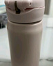 膳魔師（THERMOS）不銹鋼保溫杯大容量男女士?jì)和銛y水杯生日禮物團購定制JNR 藕荷粉 350ml 曬單實(shí)拍圖
