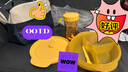 特百惠（Tupperware）休閑微波便攜午餐盒學(xué)生飯盒套裝可微波密封保鮮防漏便當(dāng)盒1L無包 果汁橙（配勺子）1層1L 曬單實拍圖