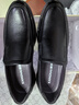 康奈康奈男鞋春秋套腳圓頭商務(wù)休閑男皮鞋通勤簡(jiǎn)約牛皮鞋黑色40 曬單實(shí)拍圖