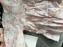 幼歌（YOUGE）嬰幼兒秋季新款小兔碎花連衣裙甜美可愛(ài)寬松百搭裙子潮 粉花環(huán)兔 110 cm 曬單實(shí)拍圖