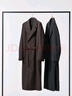 優(yōu)衣庫合作款/女裝單排扣長(cháng)大衣/25秋冬新款480063 09 黑色 M /160/84A 曬單實(shí)拍圖