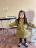 迪士尼女童羽絨服中長(cháng)款冬季2025新款洋氣兒童裝秋冬款外套加厚寶寶冬裝 大口袋刺繡連帽羽絨服綠色 90 cm 曬單實(shí)拍圖