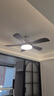 艾美特風(fēng)扇燈家用客廳2026新款實(shí)木吊扇燈一體餐廳大風(fēng)力中山燈具臥室 吸頂46寸5葉-變頻6檔-已接入米家APP 曬單實(shí)拍圖