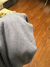 愛(ài)慕先生【奶皮衣】男保暖內衣打底上衣秋衣沁潤NS72K431灰藍170 曬單實(shí)拍圖