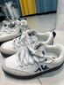KAPPA卡帕男鞋厚底板鞋男款2025秋冬新款復古休閑德訓鞋百搭運動(dòng)鞋子男 經(jīng)典白/鵜鶘灰 36 曬單實(shí)拍圖