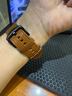 美定適用佳明手表表帶快拆進(jìn)口頭層牛皮飛耐時(shí)fenix7X 8X Pro965XPlus 淺棕色【黑扣】 22mm 曬單實(shí)拍圖