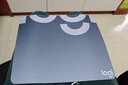 羅技（Logitech）辦公簡(jiǎn)約時(shí)尚鼠標墊布面 小號中號細面鼠標墊 漸變色鼠標墊 辦公漸變鼠標墊-黑色 黑色小號鼠標墊 曬單實(shí)拍圖