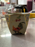 古晏瓷高端景德鎮大公雞八方杯茶杯主人杯單杯個(gè)人陶瓷汝窯開(kāi)片可養茶杯 汝窯大吉大利八方杯小號禮盒裝 (40毫升) 220毫升以下 曬單實(shí)拍圖