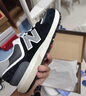 NEW BALANCE NB574LG 官方休閑鞋男鞋女鞋厚底情侶復古百搭透氣運動(dòng)鞋 黑色 U574LGG1 42 (腳長(cháng)26.5cm) 曬單實(shí)拍圖