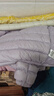暇步士（Hush Puppies）童裝兒童羽絨服冬裝男童保暖外套女童輕薄羽冰蘭紫 150 曬單實(shí)拍圖