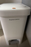 佳幫手腳踏垃圾桶10.4L家用腳踩+手按雙開(kāi)蓋廚房衛生間廁所客廳臥室帶蓋 曬單實(shí)拍圖