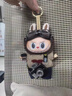 萌尚偶正品拉布布公仔掛件可愛(ài)感搪膠掛件玩偶鑰匙扣包包掛女生禮物 棕色毛衣相機 15-17厘米 曬單實(shí)拍圖
