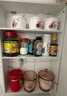 赫朵免打孔廚房調味料收納置物架墻壁調料架子壁掛式多層油鹽醬醋收納 白色三層置物架 曬單實(shí)拍圖