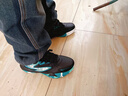 361°兒童籃球鞋25冬季青少年專(zhuān)業(yè)實(shí)戰硬地耐磨高彈緩震運動(dòng)鞋 黑38 曬單實(shí)拍圖