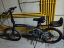 都市螳螂20寸親子折疊自行車(chē)帶小孩母子車(chē)鋁合金超輕遛娃變速折疊單車(chē)帶娃 高配灰色折疊車(chē)+后快拆兒童座椅 20英寸 曬單實(shí)拍圖