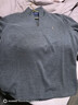 Polo Ralph Lauren 拉夫勞倫  男裝 經(jīng)典款Estate 羅紋四分之一拉鏈套頭衫RL18836 020-深花灰色 L 曬單實(shí)拍圖