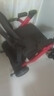 皮皮熊電動(dòng)輪椅車(chē)智能電助力推行老人輕便折疊電動(dòng)輪椅代步車(chē)鋰電 W3紅色【推行+助行+騎行】三合一智能電助力/鋰電 右手操控 曬單實(shí)拍圖