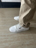 意爾康男鞋休閑鞋新款運動(dòng)板鞋超輕套腳免系帶百搭平底潮鞋子 米白 41  曬單實(shí)拍圖