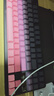 邁從（MCHOSE）G87 V2/K87S旋鈕無(wú)線(xiàn)機械鍵盤(pán)電競游戲客制化有線(xiàn)/藍牙三模gasket結構全鍵熱插拔辦公 G87 黑莓粉漸變側刻 熾焰軸 曬單實(shí)拍圖