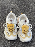百麗兒童運動(dòng)鞋2025秋新商場(chǎng)同款女孩可愛(ài)公仔透氣老爹鞋50056C85 黃色 30 曬單實(shí)拍圖
