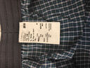 優(yōu)衣庫男裝平腳短褲/格子男士?jì)妊?5秋冬新款479489 68 深藍色 XL /180/96B 曬單實(shí)拍圖