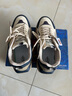 唐獅（TonLion）鞋子男鞋秋冬季運動(dòng)休閑鞋男士厚底老爹鞋男潮流板鞋 米藍42 曬單實(shí)拍圖