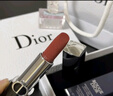 迪奧DIOR【鄧為推薦】烈艷藍金口紅絲絨720啞光唇膏 生日禮物送女友 曬單實(shí)拍圖