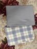 無(wú)印工坊無(wú)印良品織物旗下純棉四件套床上用品100%全棉被套200x230cm枕套床單1.5/1.8米床  簡(jiǎn)昔 曬單實(shí)拍圖