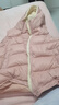 迪士尼女童羽絨馬甲秋冬白鴨絨兒童背心外穿大童保暖 84243山茶粉 170  曬單實(shí)拍圖